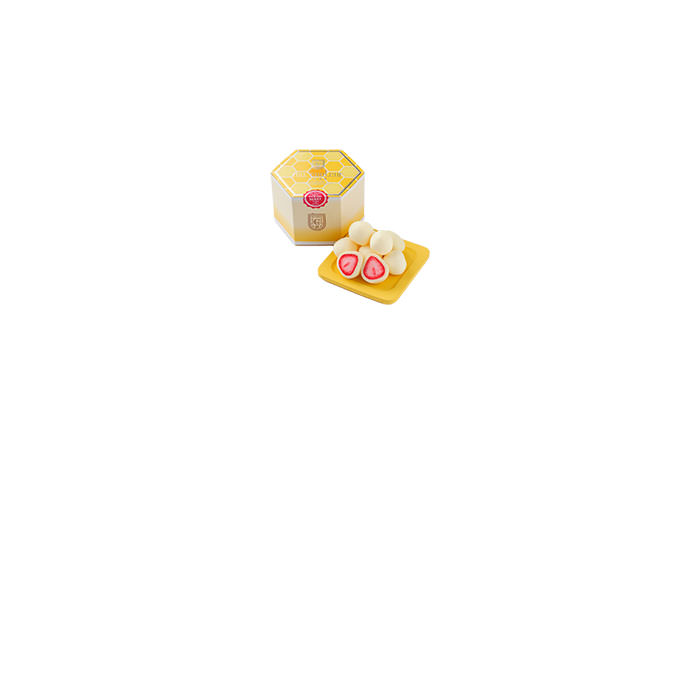 はちみつ苺トリュフ